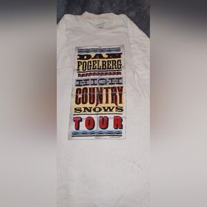 VTG Rare 1985 Dan Fogelburg Concert T